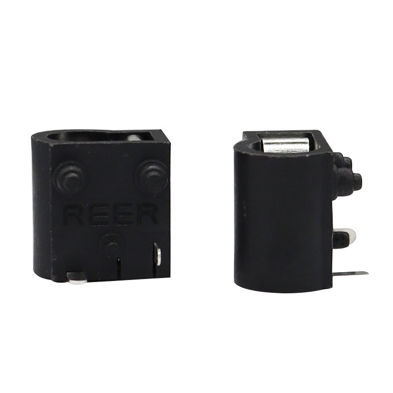 Socket cc dc-0004A, petite prise d\'appareil de ménage pour purificateurs d\'eau, deux-Pin de charge de montage de surface avec colonne de positionnement