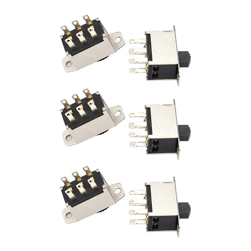 Interrupteur de glissière SS22G09 pour le robot de balayage est un double-rangée 6-Interrupteur de réinitialisation à bascule vertical d\'épingle