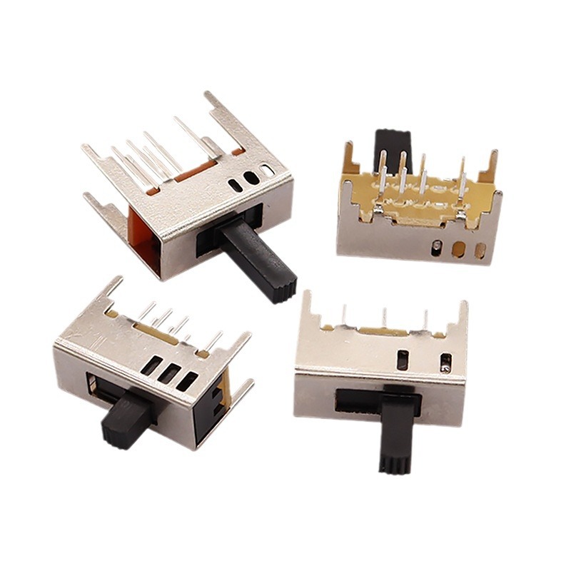 Interrupteur de diapositives SS23D03, double-Rangée huit-broche trois-Position, interrupteur poussoir micro l\'interrupteur de glissement personnalisé pour les appareils électroménagers